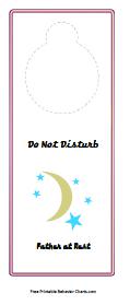 do not disturb sign